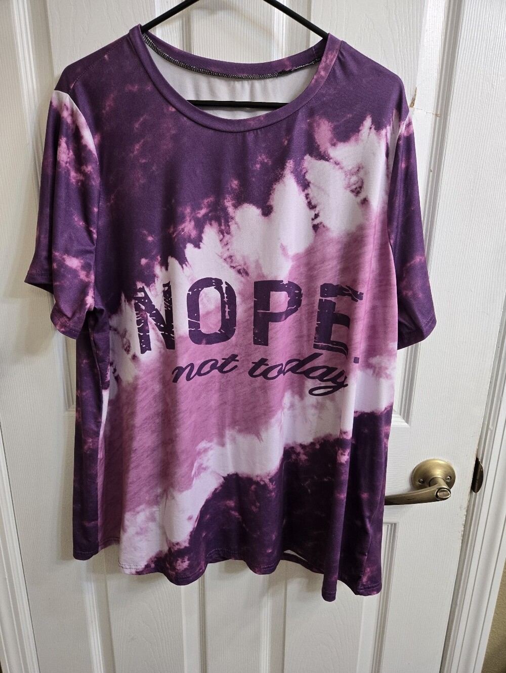 SHEIN Curve 3XL Purple Tunic Top